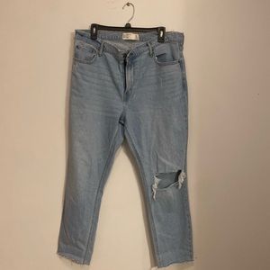 Abercrombie and Fitch size 16 skinny high rise jeans